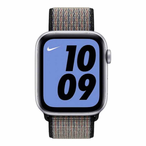 Ремешок Nylon loop для Apple Watch 38/40/41mm Royal pulse/lava glow